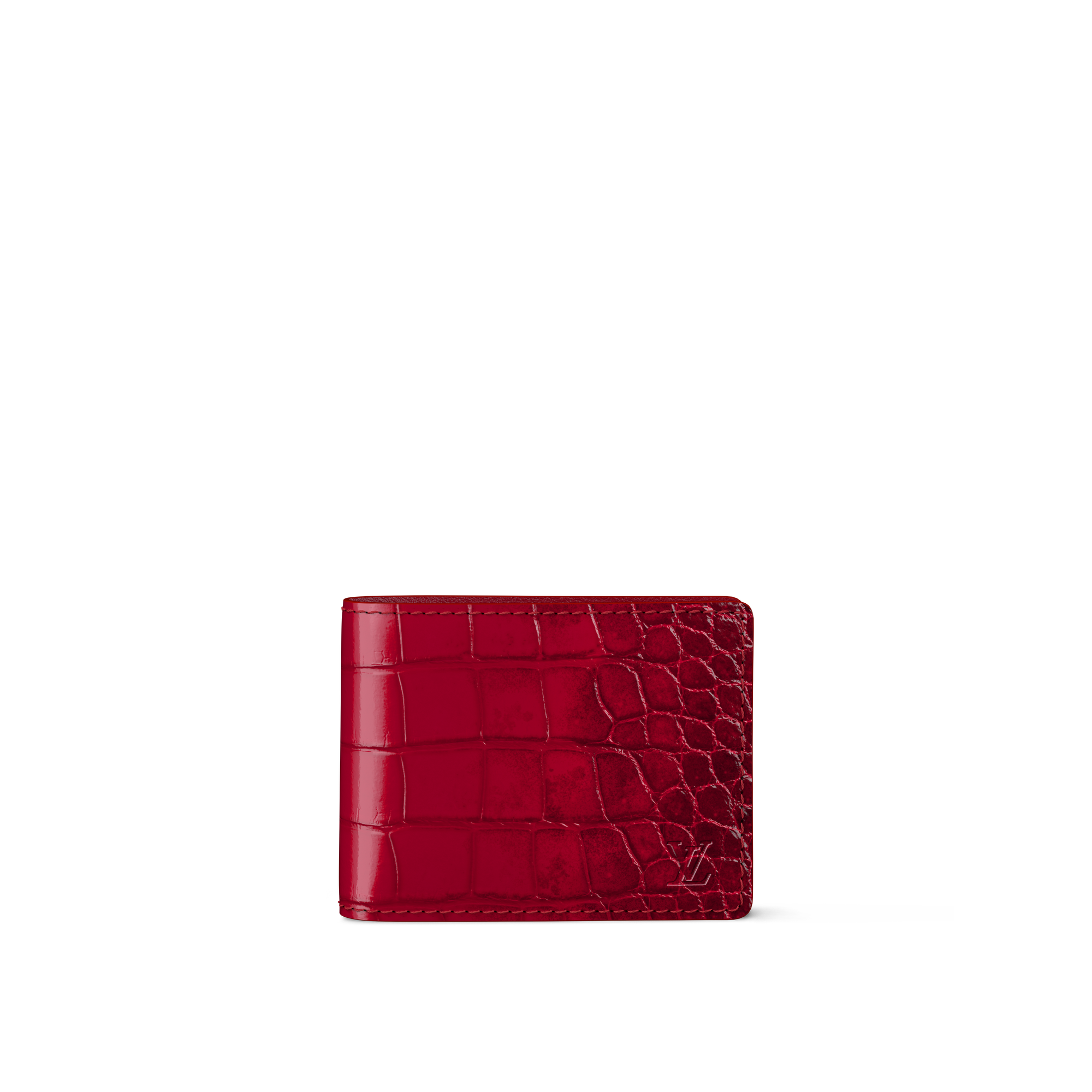 Multiple Wallet Crocodile Mat - Men Small Leather Goods - N87533